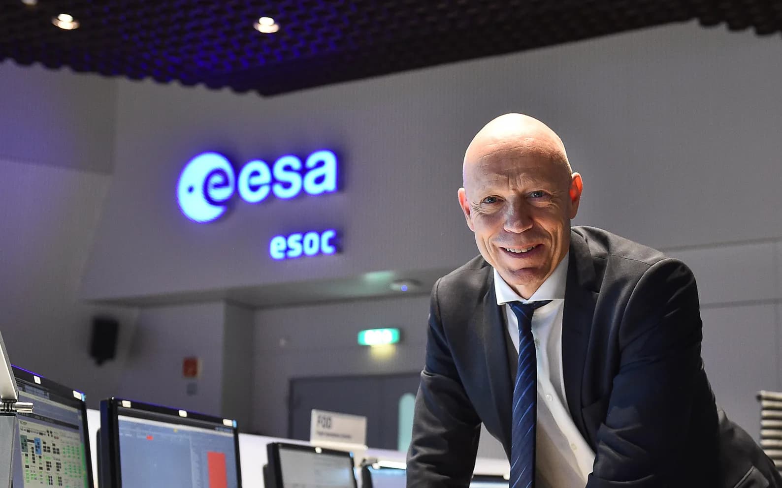 Rolf Densing, ESA-Direktor für Missionsbetrieb